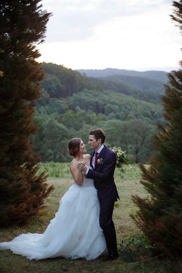 Lyrebird Falls wedding, the couple, frame 251