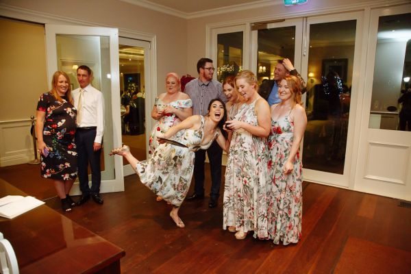 Bec and Shaun's wedding day in Kallista, frame 316