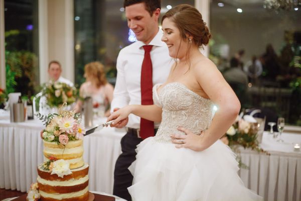Bec and Shaun's wedding day in Kallista, frame 358
