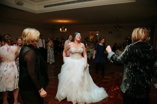 Bec and Shaun's wedding day in Kallista, frame 370