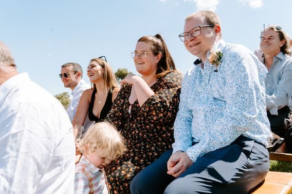 Sally and Luke's wedding day in Chintin, frame 010
