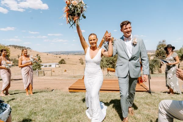 Sally and Luke's wedding day in Chintin, frame 012