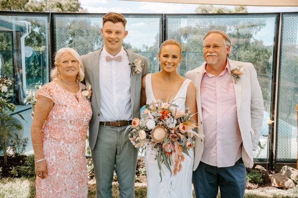 Sally and Luke's wedding day in Chintin, frame 016