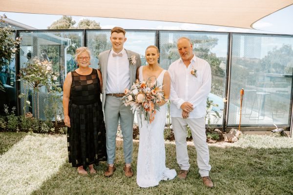 Sally and Luke's wedding day in Chintin, frame 017