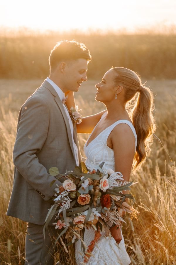 Sally and Luke's wedding day in Chintin, frame 040