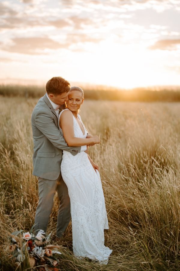 Sally and Luke's wedding day in Chintin, frame 047