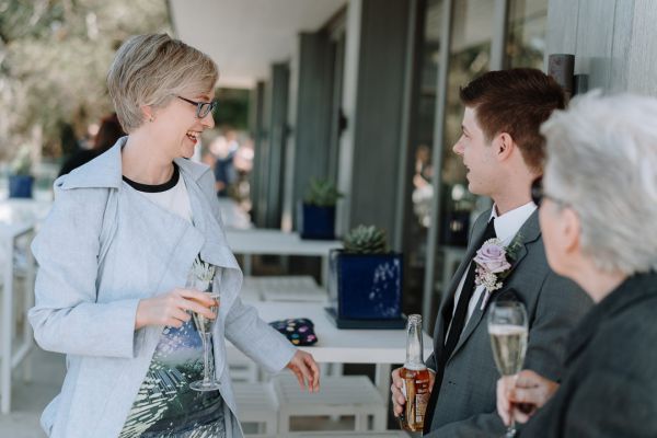 Melanie and Damian's wedding day in Manly, frame 055