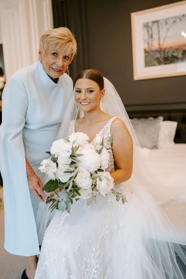 Nicole and John's wedding day in Mickleham, frame 037