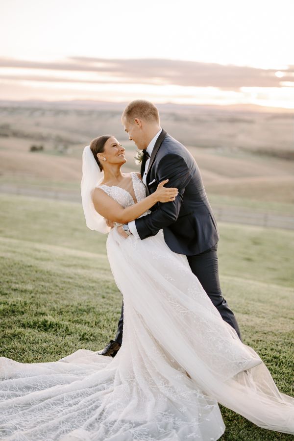 Nicole and John's wedding day in Mickleham, frame 103