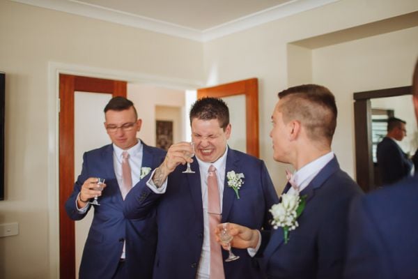 The couple's wedding day in Broadmeadows, frame 028