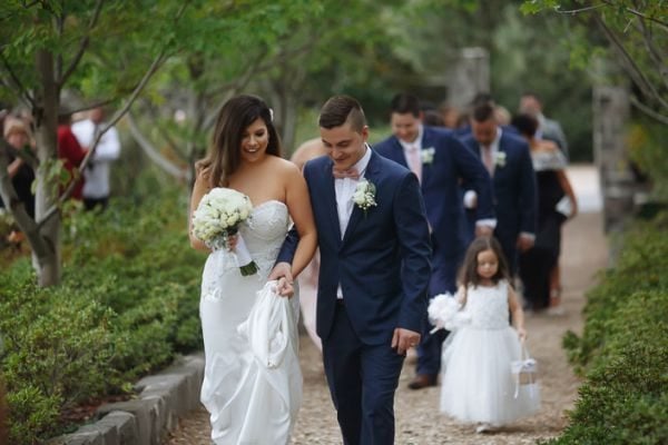 The couple's wedding day in Broadmeadows, frame 055