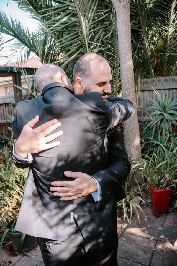 Eva and Stathis' wedding day in Broadmeadows, frame 022