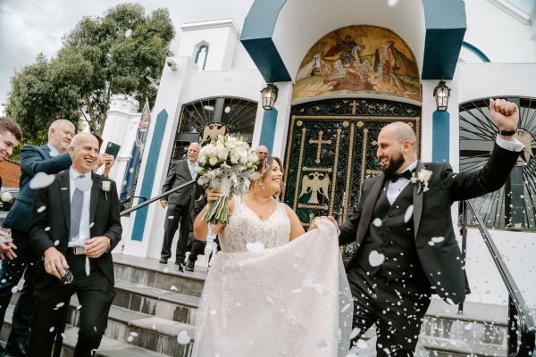 Wedding photograph 075 from Eva and Stathis' day at Meadowbank Estate