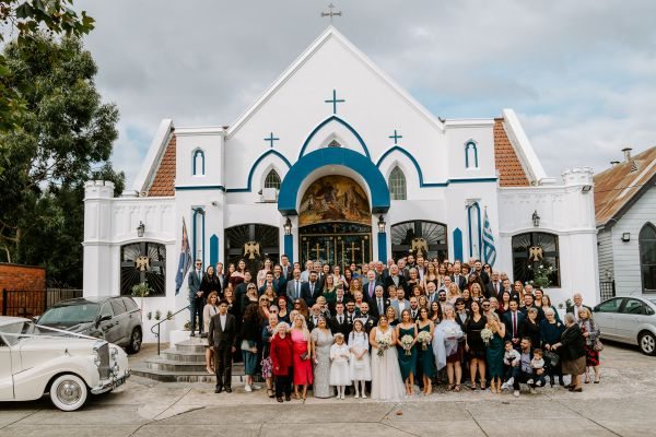 Wedding photograph 078 from Eva and Stathis' day at Meadowbank Estate
