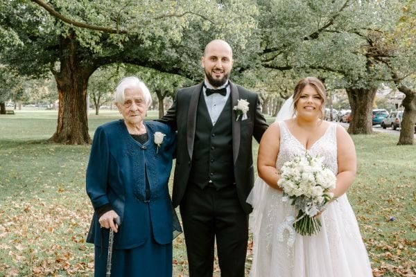 Wedding photograph 090 from Eva and Stathis' day at Meadowbank Estate