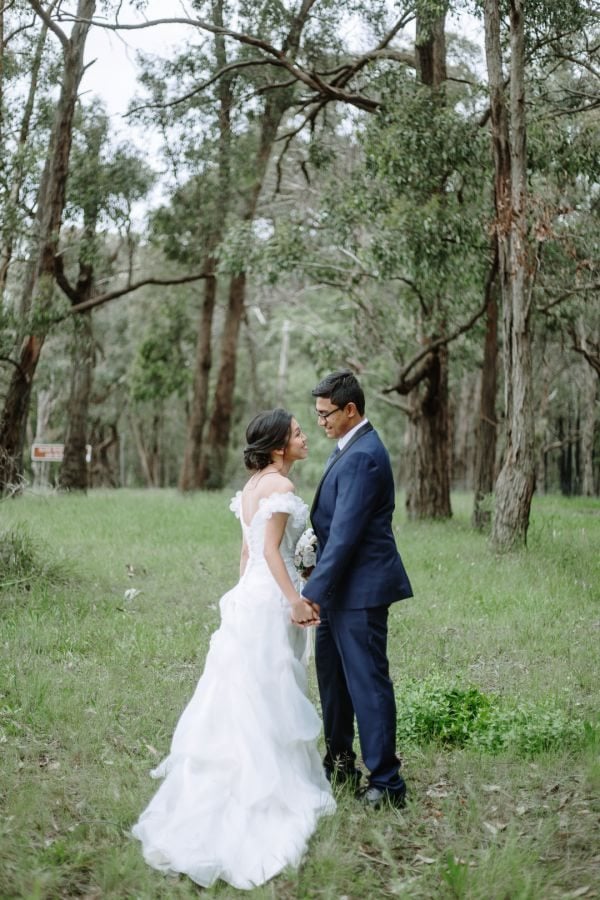 Wedding photograph 003 from Calyn and Sham's day at Warratina Lavender Farm