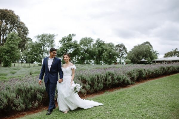 Wedding photograph 009 from Calyn and Sham's day at Warratina Lavender Farm
