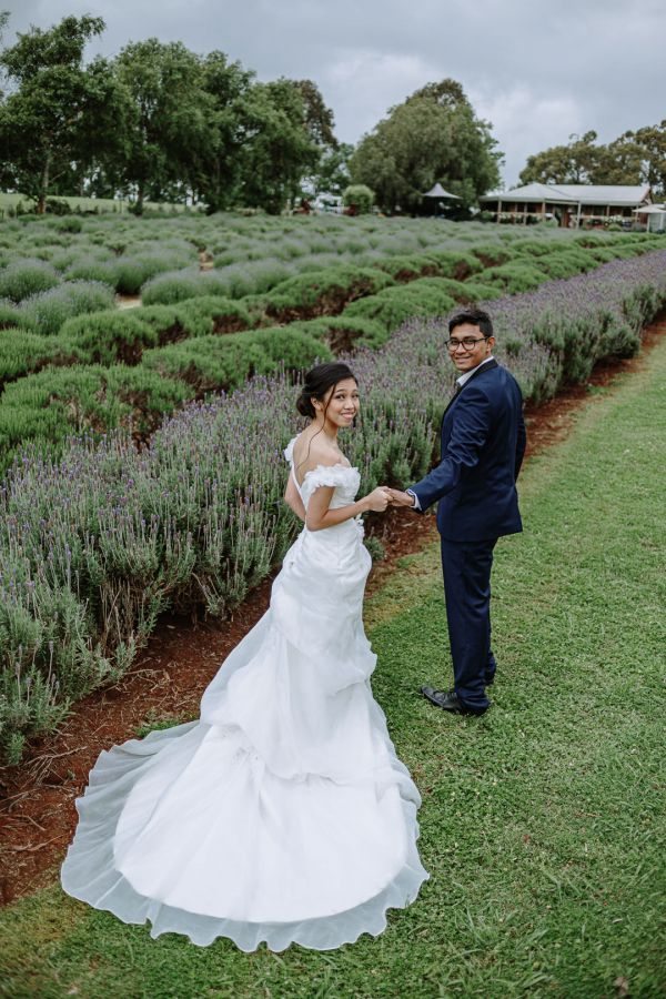 Warratina Lavender Farm pre-wedding, Calyn and Sham, frame 011