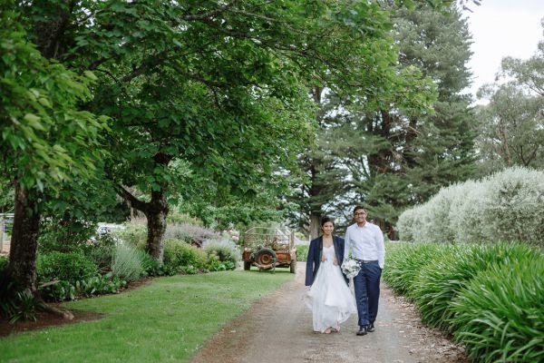 Wedding photograph 012 from Calyn and Sham's day at Warratina Lavender Farm