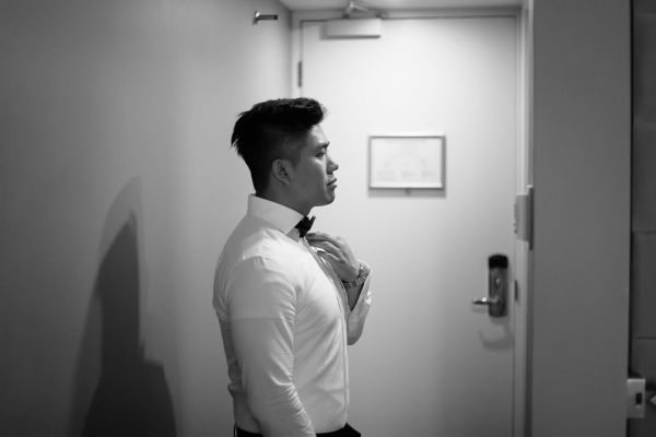 Vivian and Tony's wedding day in Melbourne, frame 007