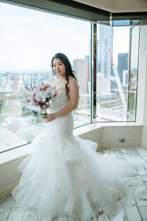 Vivian and Tony's wedding day in Melbourne, frame 031