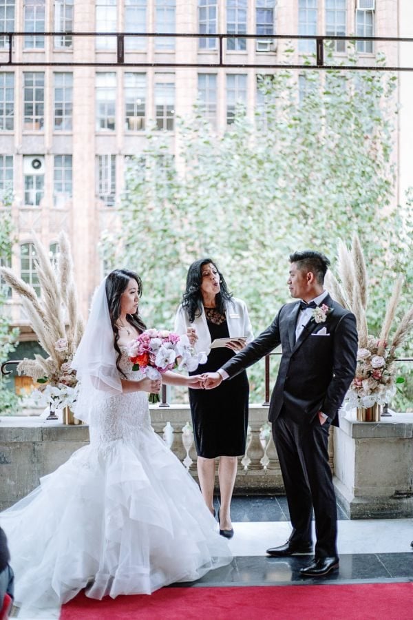 Vivian and Tony's wedding day in Melbourne, frame 106