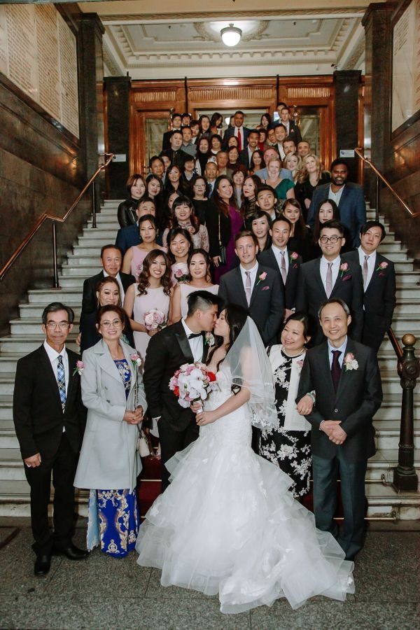 Vivian and Tony's wedding day in Melbourne, frame 154