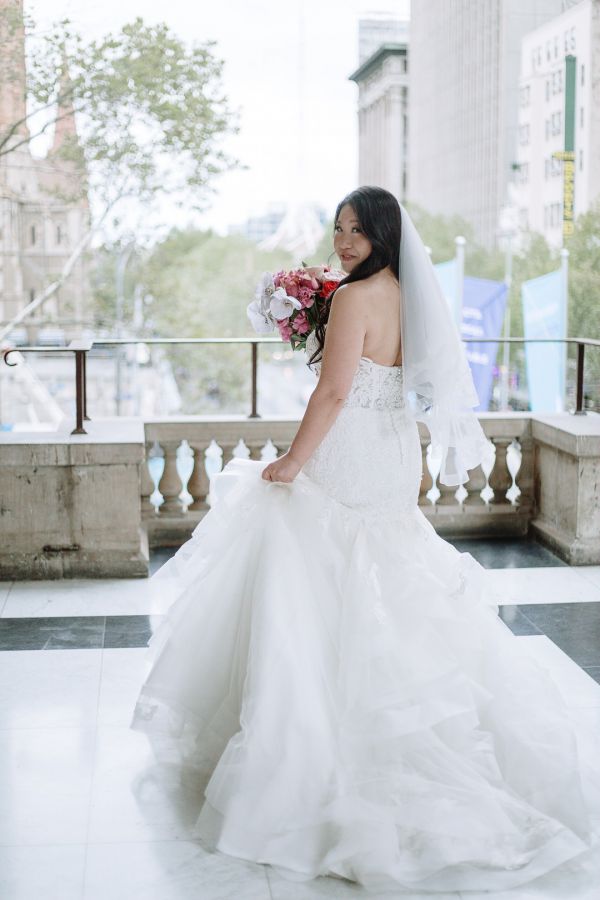 Vivian and Tony's wedding day in Melbourne, frame 181