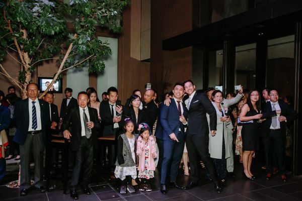 Vivian and Tony's wedding day in Melbourne, frame 223