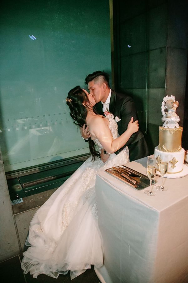 Vivian and Tony's wedding day in Melbourne, frame 241