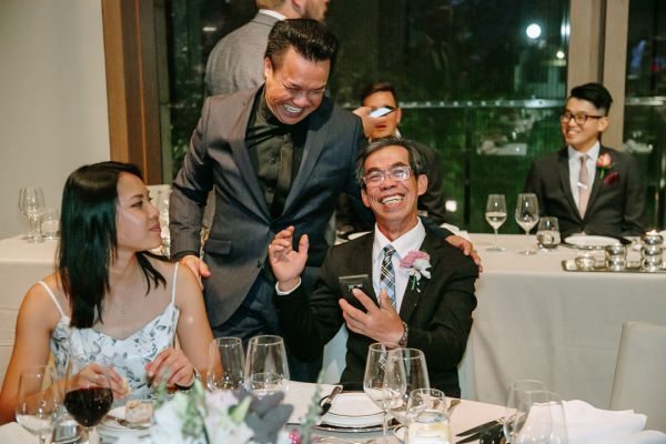 Vivian and Tony's wedding day in Melbourne, frame 280