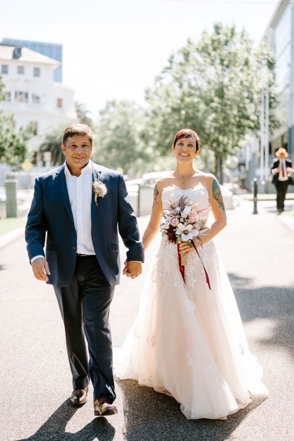 Naomi and Hector's wedding day in East Melbourne, frame 025