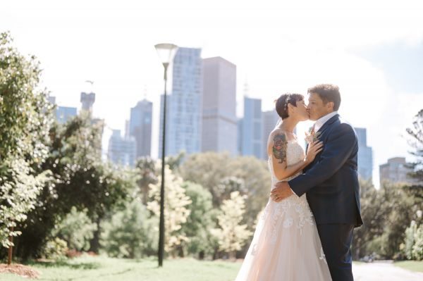 Naomi and Hector's wedding day in East Melbourne, frame 055