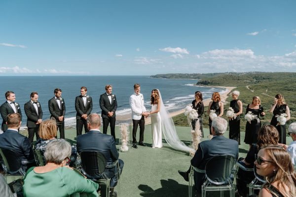 Rachael and Dylan's wedding day in Merewether, frame 016
