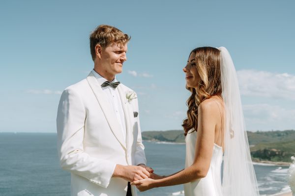 Rachael and Dylan's wedding day in Merewether, frame 022