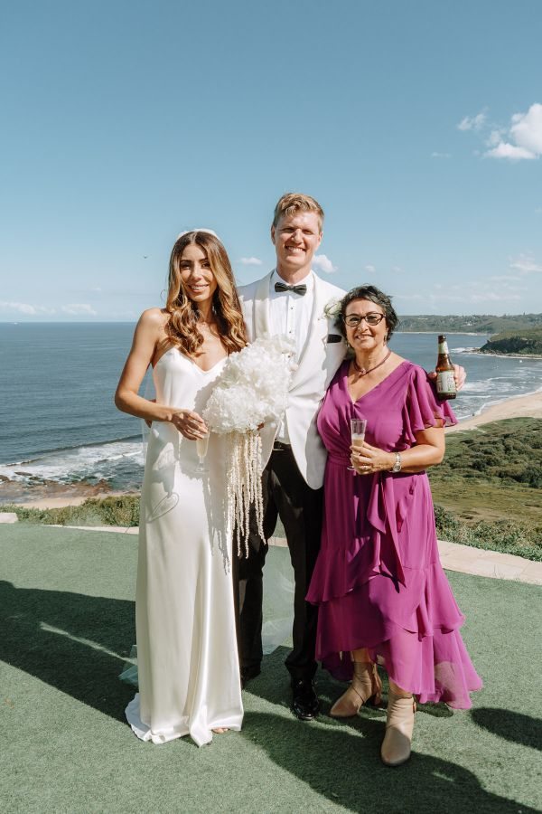 Rachael and Dylan's wedding day in Merewether, frame 040