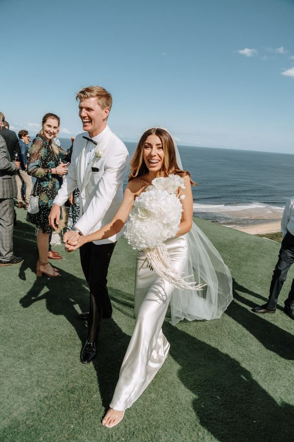 Rachael and Dylan's wedding day in Merewether, frame 058
