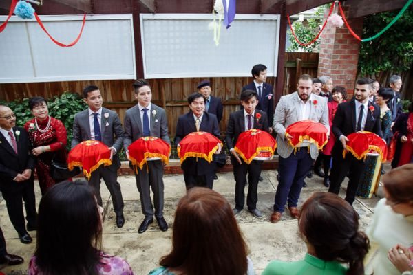 The couple's wedding day in Murrumbeena, frame 052
