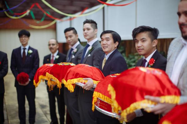 The couple's wedding day in Murrumbeena, frame 055