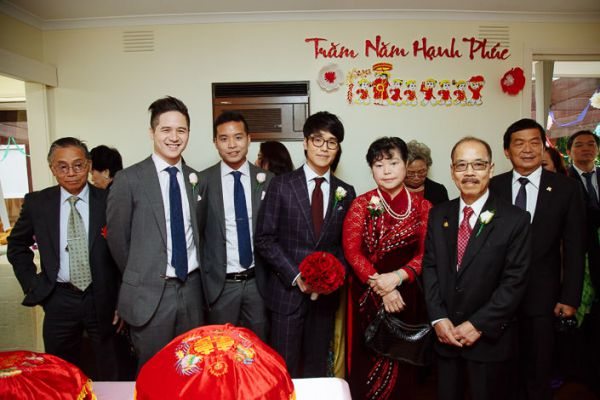 The couple's wedding day in Murrumbeena, frame 058