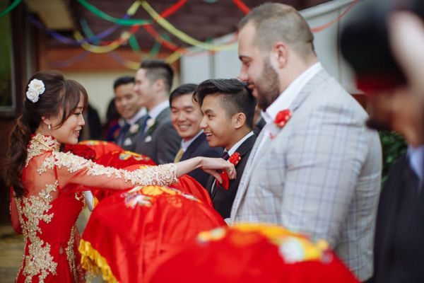 The couple's wedding day in Murrumbeena, frame 094