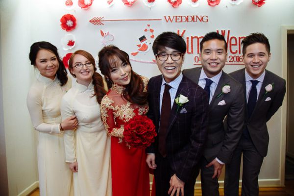 The couple's wedding day in Murrumbeena, frame 127