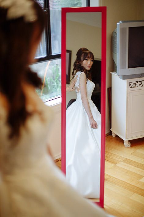 The couple's wedding day in Murrumbeena, frame 151