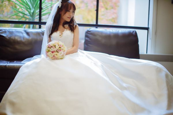 The couple's wedding day in Murrumbeena, frame 163