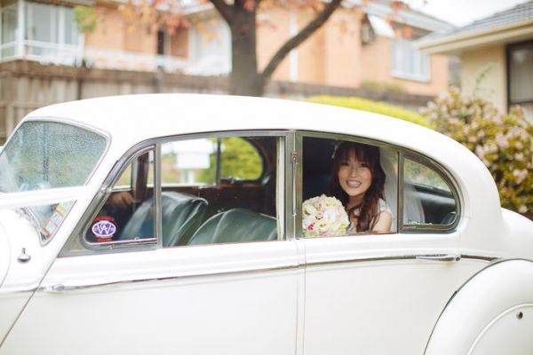 The couple's wedding day in Murrumbeena, frame 166