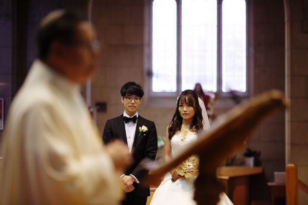 The couple's wedding day in Murrumbeena, frame 178