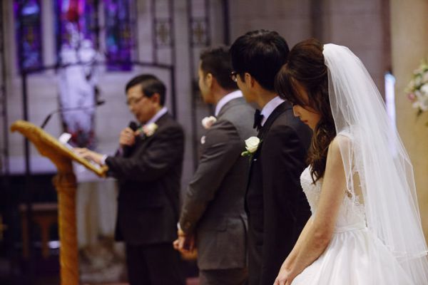 The couple's wedding day in Murrumbeena, frame 211
