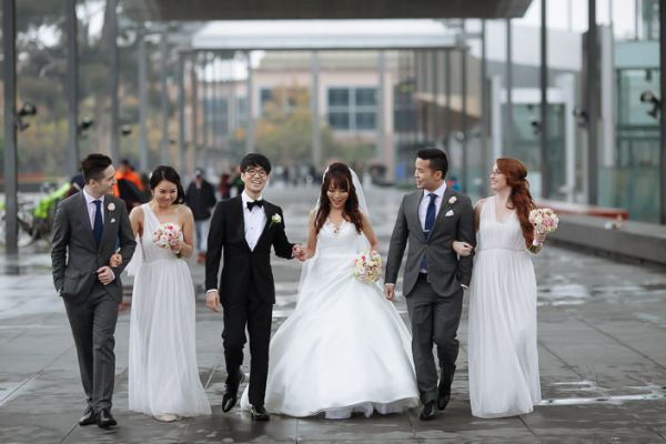 The couple's wedding day in Murrumbeena, frame 235