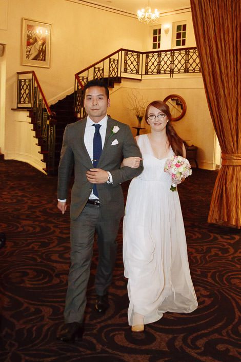 The couple's wedding day in Murrumbeena, frame 262