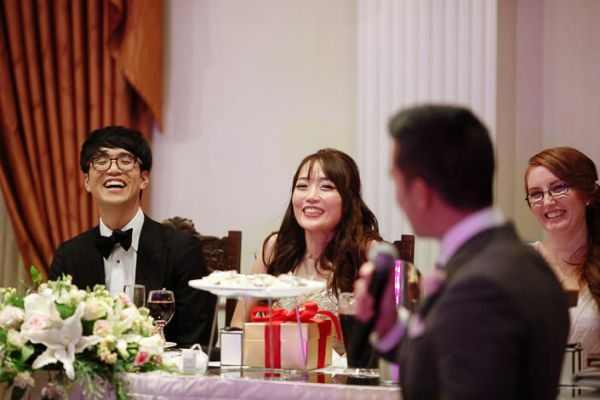 The couple's wedding day in Murrumbeena, frame 298